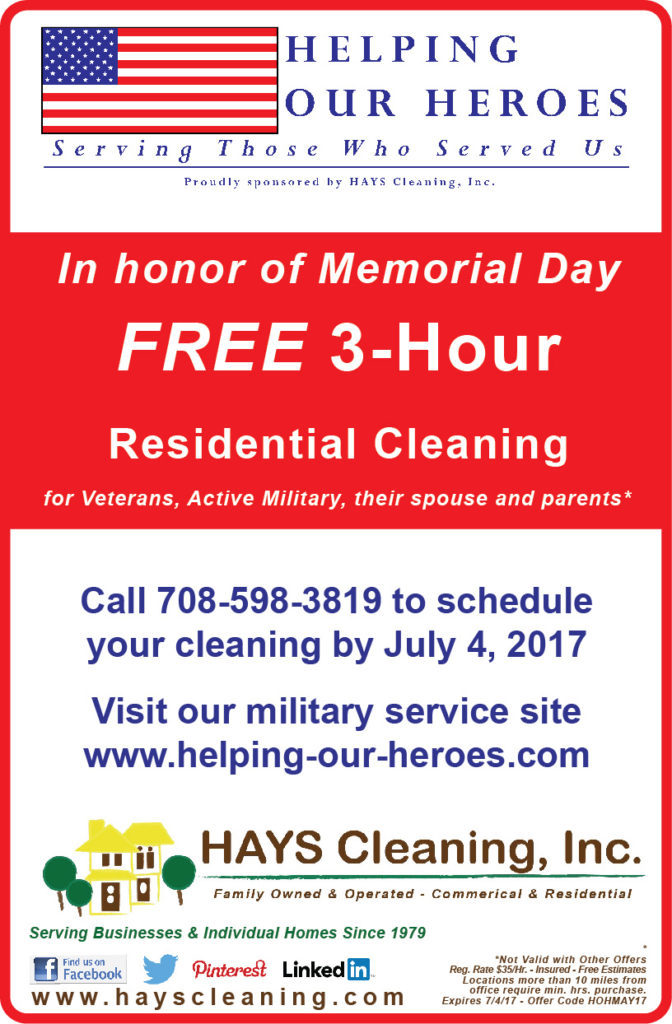 Helping Our Heroes Memorial Day 2017