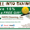 Save 15% Get Free Gift